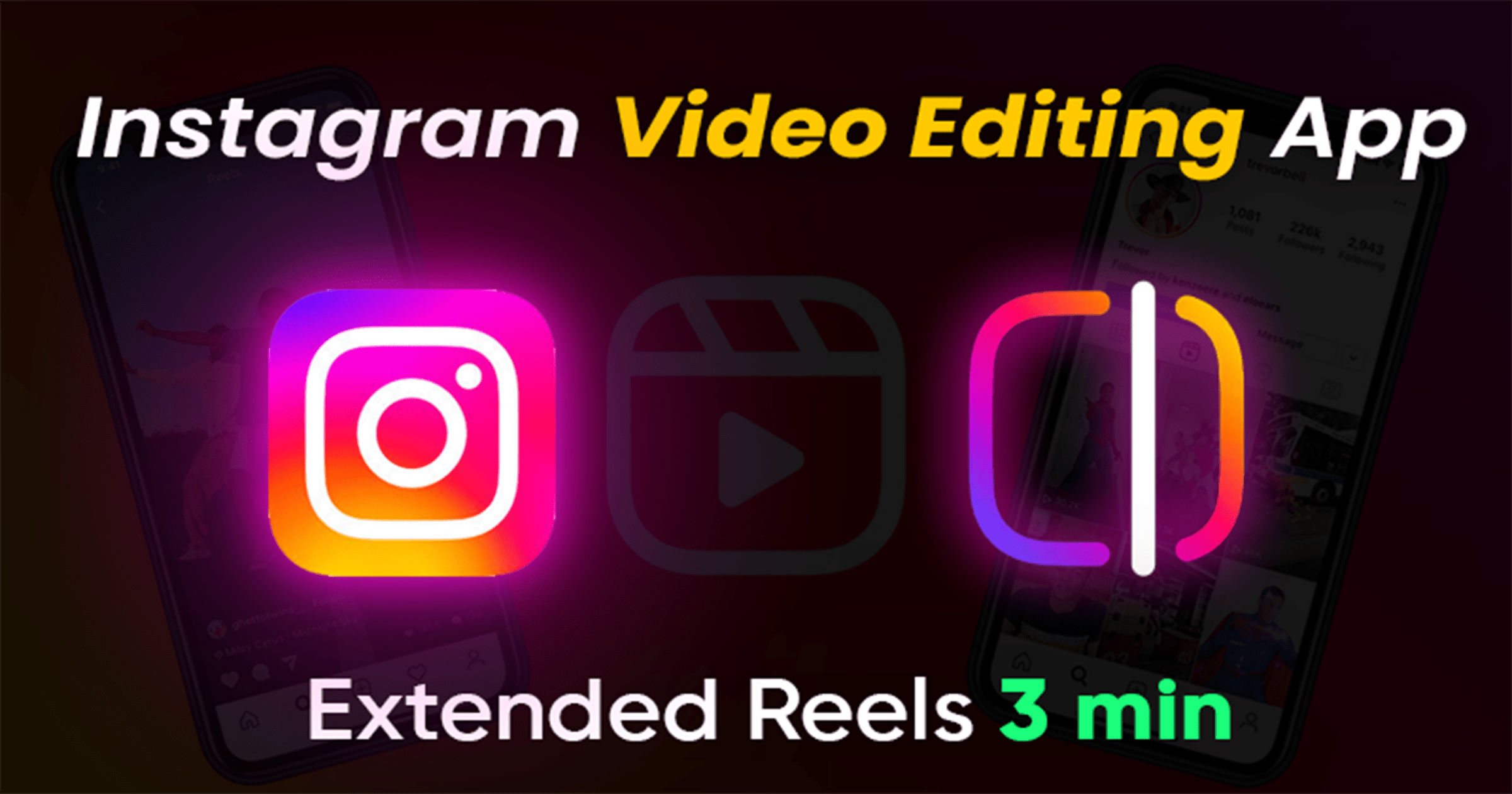 Instagram video editing app