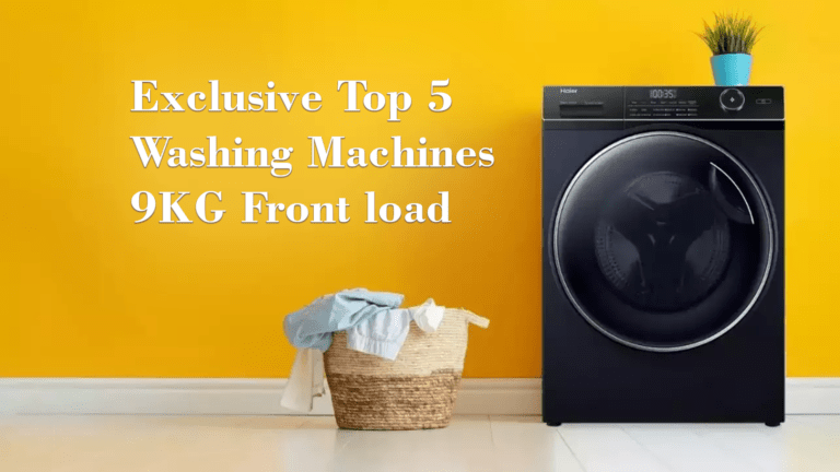Exclusive Top 5 Washing Machines 9KG Front load | vasutech
