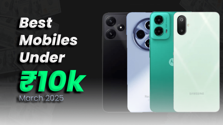 Best 5G Smartphones Under ₹10,000: in 2025