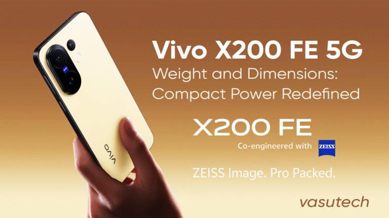 Vivo X200 FE 5G Weight and Dimensions: Compact Power Redefined